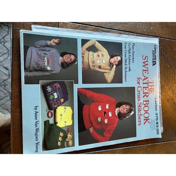 Cross stitch Needlework Booklet Lot of (7) Vintage Christmas Baby JCPenny HUCK - Picture 15 of 16